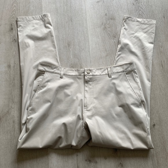 Rhone Commuter Pro Men's Pants Size 36Khaki Performance 5-Pocket Stretch Golf